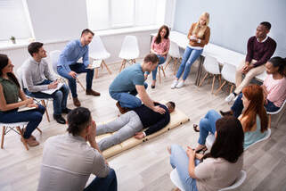 Group CPR Training